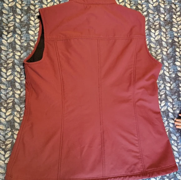 Womens XL Carharrtt Vest Burgundy - Picture 2 of 9